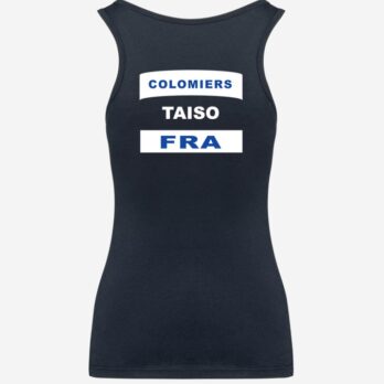 Débardeur Femme Kariban K3024IC Flocage Colomiers Taïso FRA – Navy